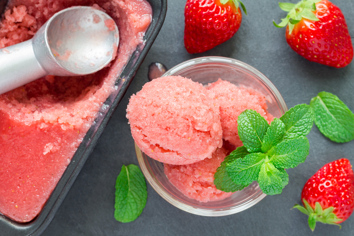 Sorbet de Frutas Vermelhas